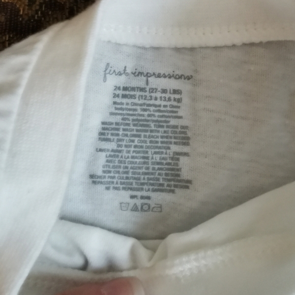 Long sleeve  top, new, 24M - Picture 2 of 2